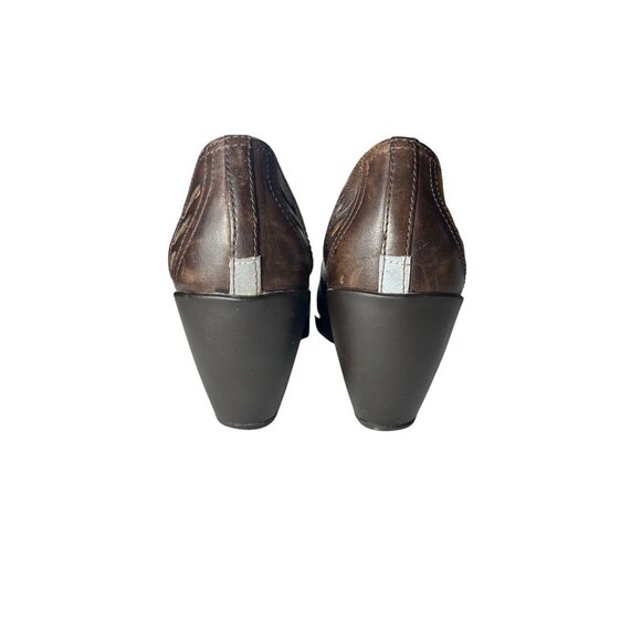 Merrell Brown Heels Evera Cross Cycling Shoes US Size 5.5 Women’s Leather Slip O - Picture 4 of 9